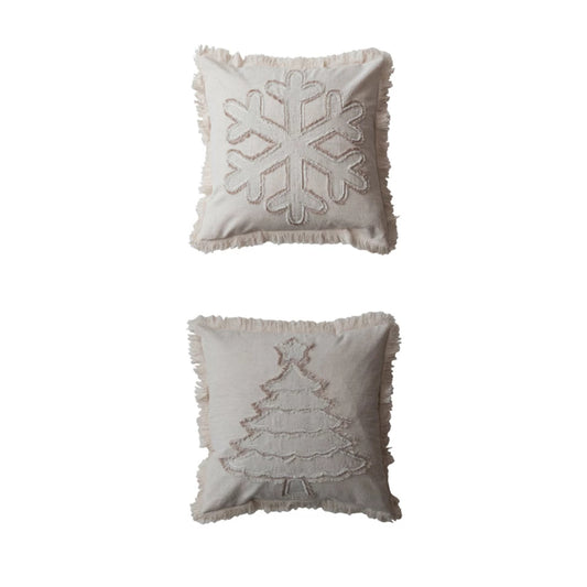Creative Co-op Pillow (Set of 2) - White