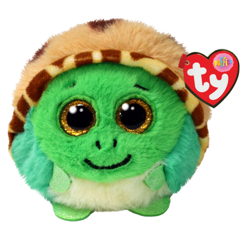 Ty Cruiser 4" Turtle Puffie Toy - Green