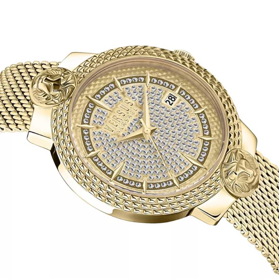 Versus Versace Mouffetard Women's 38mm Bracelet Watch - Gold