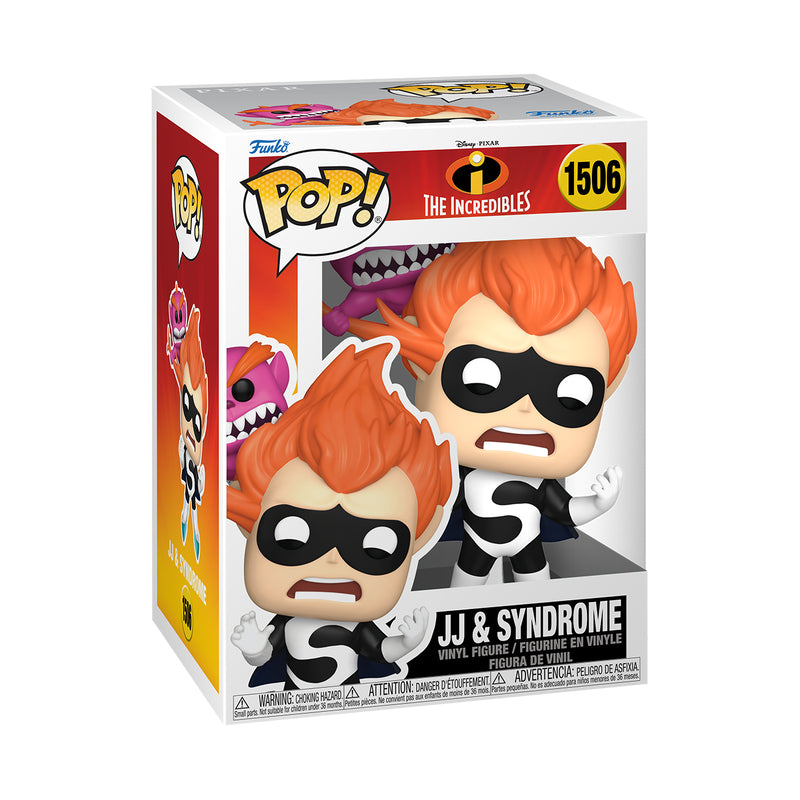 Funko Pop! Pixar JJ and Syndrome Figure