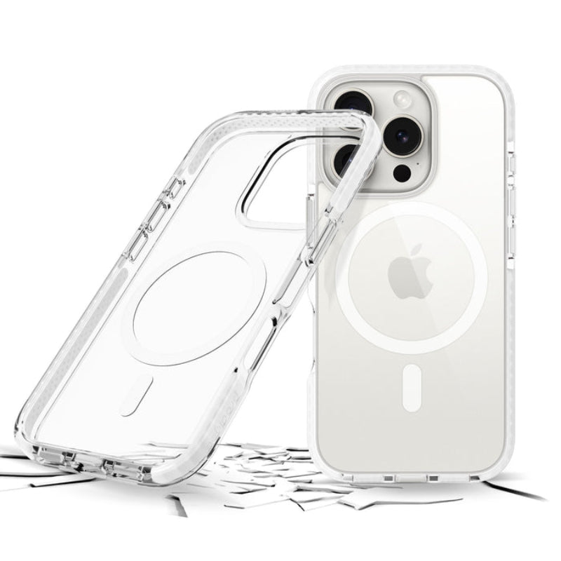 Prodigee Magneteek Mag Safe Case for Apple iPhone 16 Pro Max - White