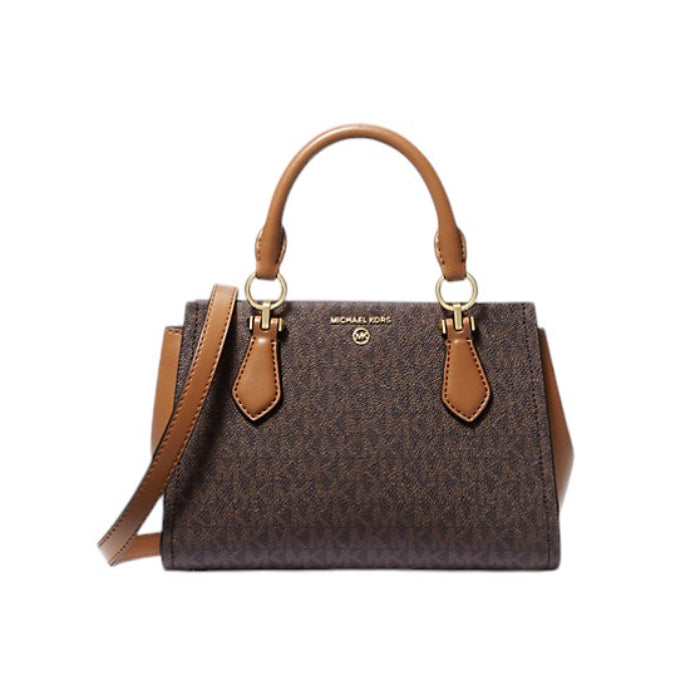 Michael Kors Marilyn Small Crossbody Bag - Brown/Acorn