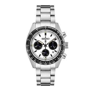Seiko Prospex Men™ 39mm Silver-Tone Bracelet Watch - White Dial