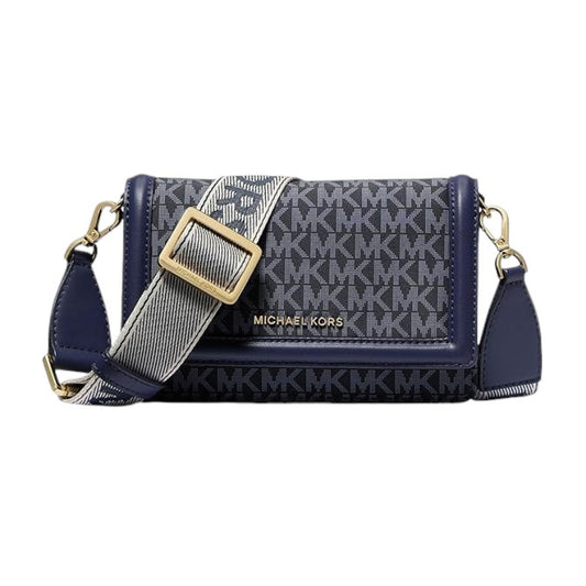 Michael Kors Jet Set Small Crossbody Bag - Admiral/Pale Blue