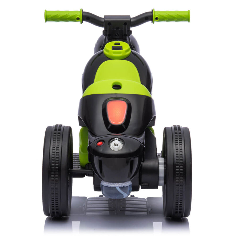 TOI Kids 6V Battery Powered Ride on Motorcycle with Bubble Maker - Green