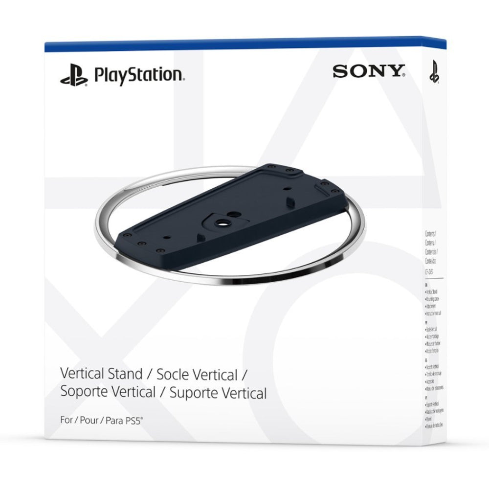 Sony Vertical Stand for PlayStation 5 - Black/Silver