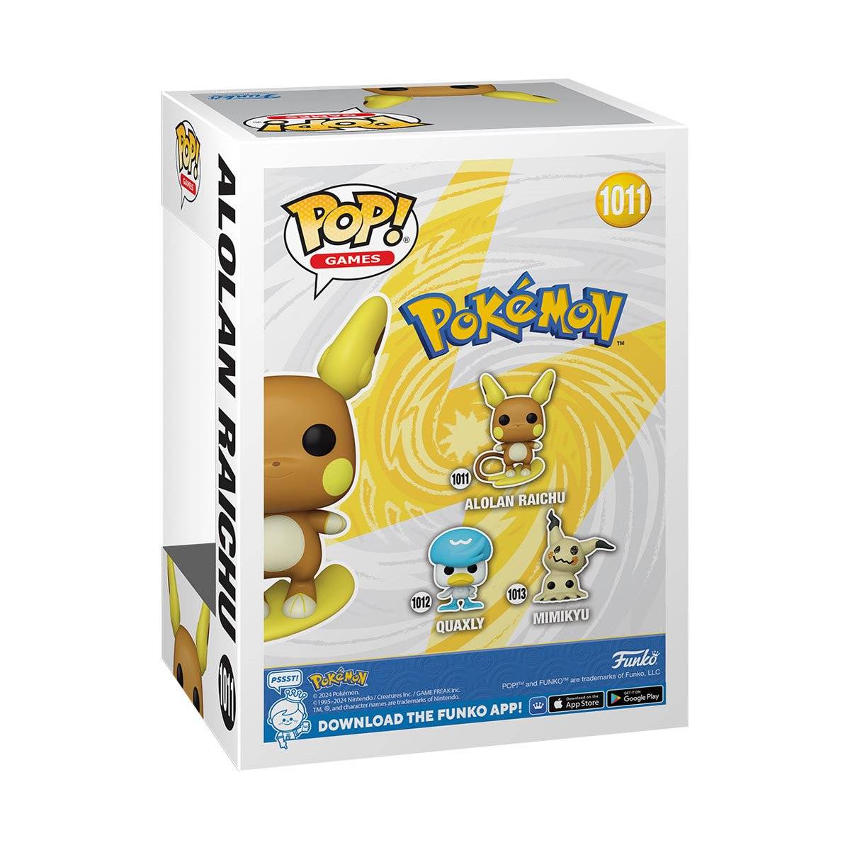 Funko Pop! Pokemon Alolan Raichu Figure