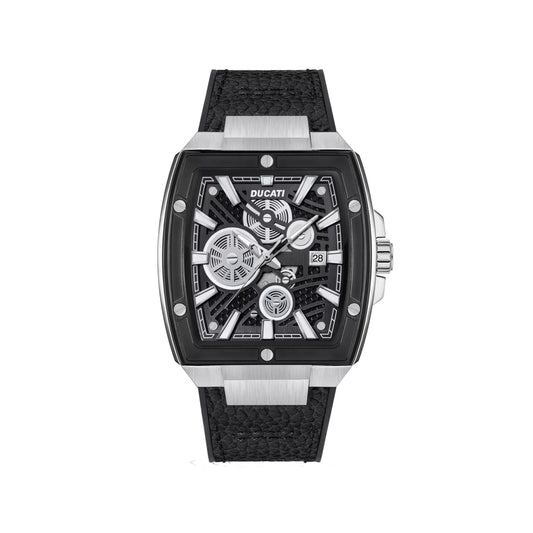 Ducati Men's 40mm Analog Strap Watch - Black