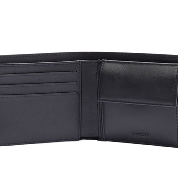 Lacoste FG Billfold Wallet with Keychain - Black