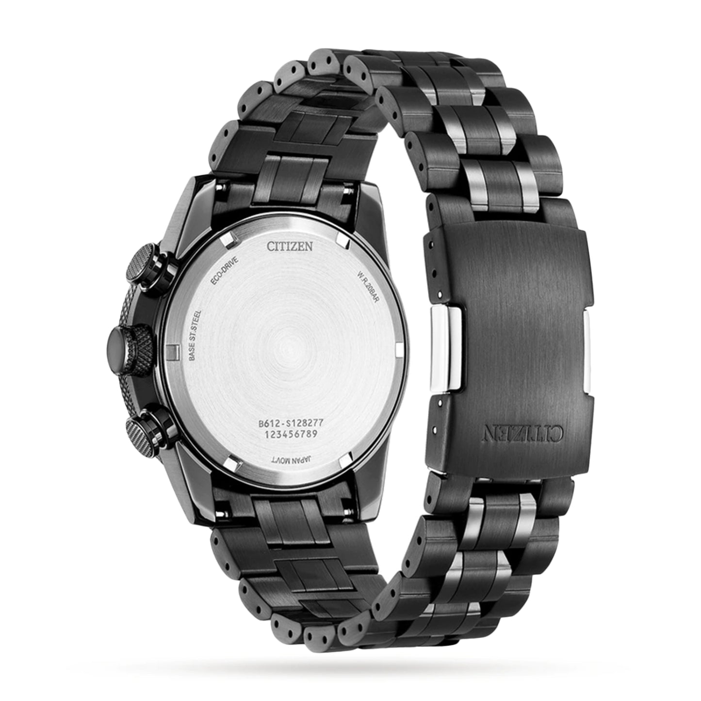 Reloj Citizen Nighthawk Eco-Drive de 43 mm para hombre con pulsera de acero inoxidable y esfera verde