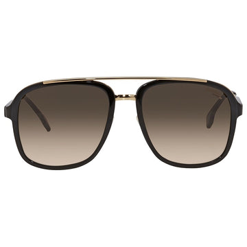 Carrera CA133/S2MSHA Unisex Pilot Gradient Sunglass - Black/Brown