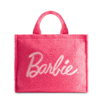 Ful Barbie Large travel Tote Bag with Trolley Strap - Pink