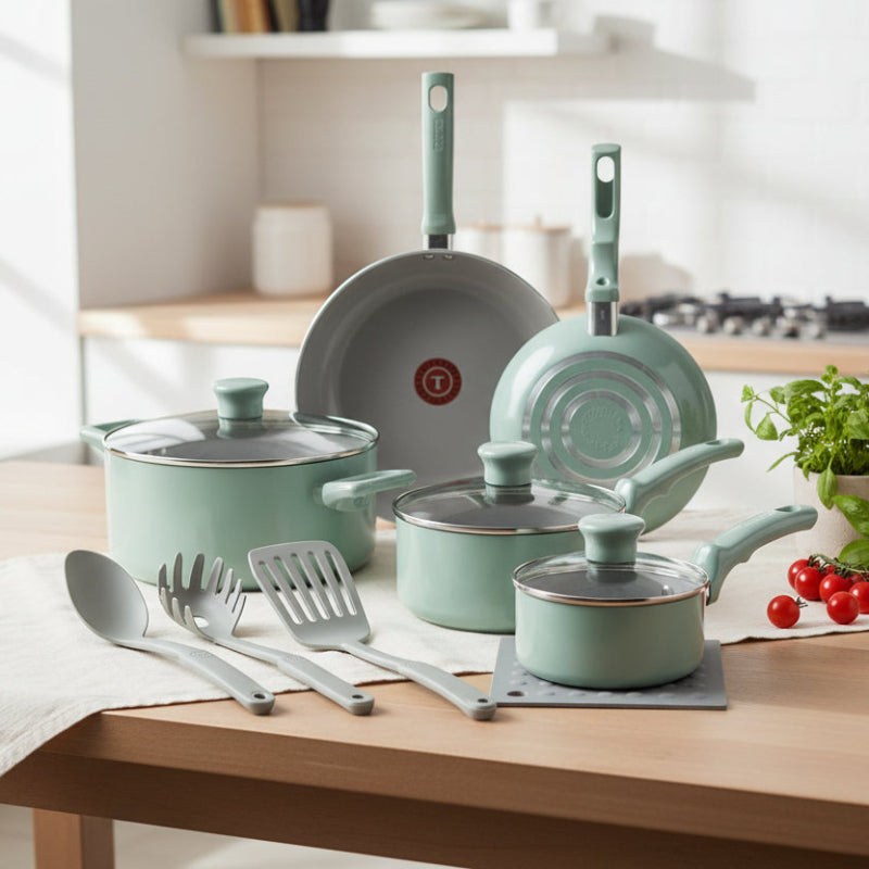 T-Fal Non-Stick (12-Piece) Cookware Set
