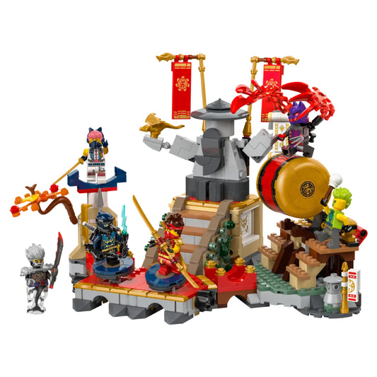 LEGO NINJAGO Tournament Battle Arena Toy Set (659-Pieces)