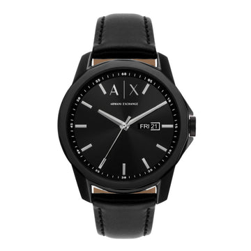 Armani Exchange Men's 44mm Strap Watch with Bracelet - Black