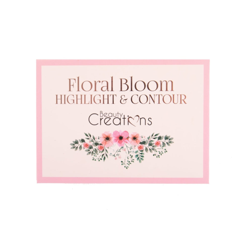 Kit de contorno e iluminación Floral Bloom de Beauty Creations