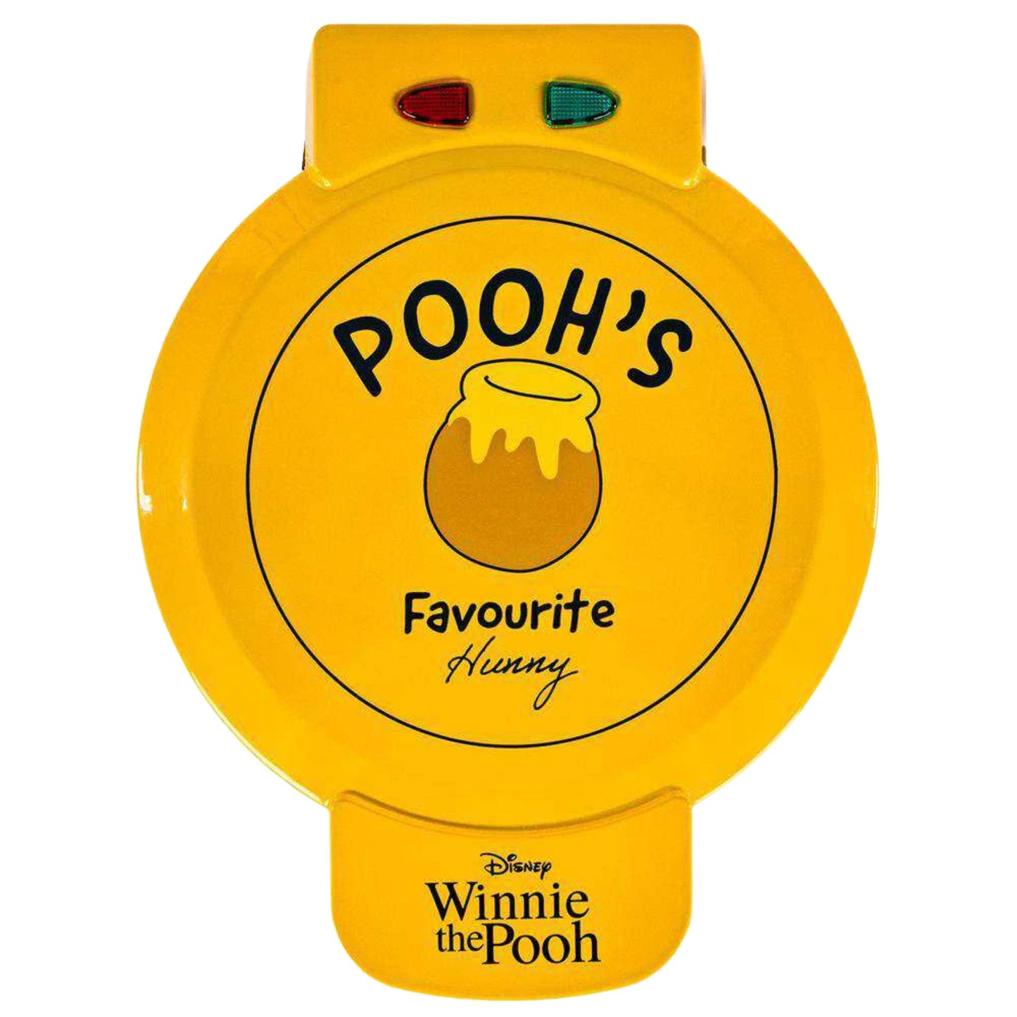 Uncanny Brands WM1/DIW/WP1 Disney Winnie the Pooh Waffle Maker - Yellow/Red