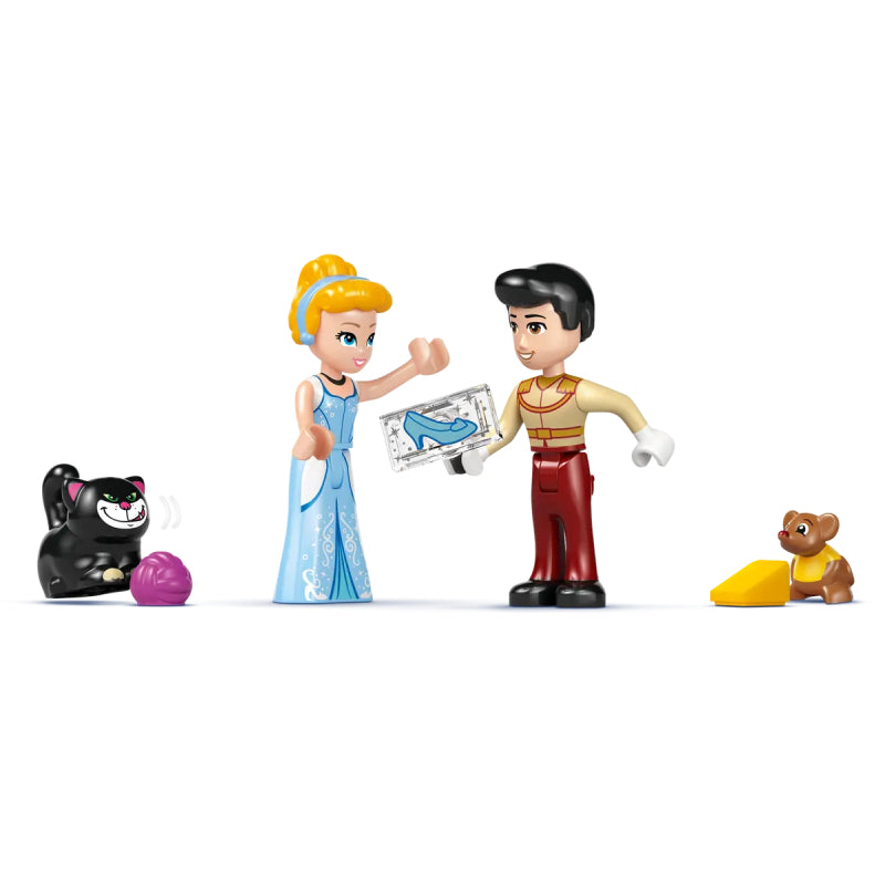LEGO Disney Princess Cinderella's Castle & Horse Carriage Building Toy Set (596-Piece)