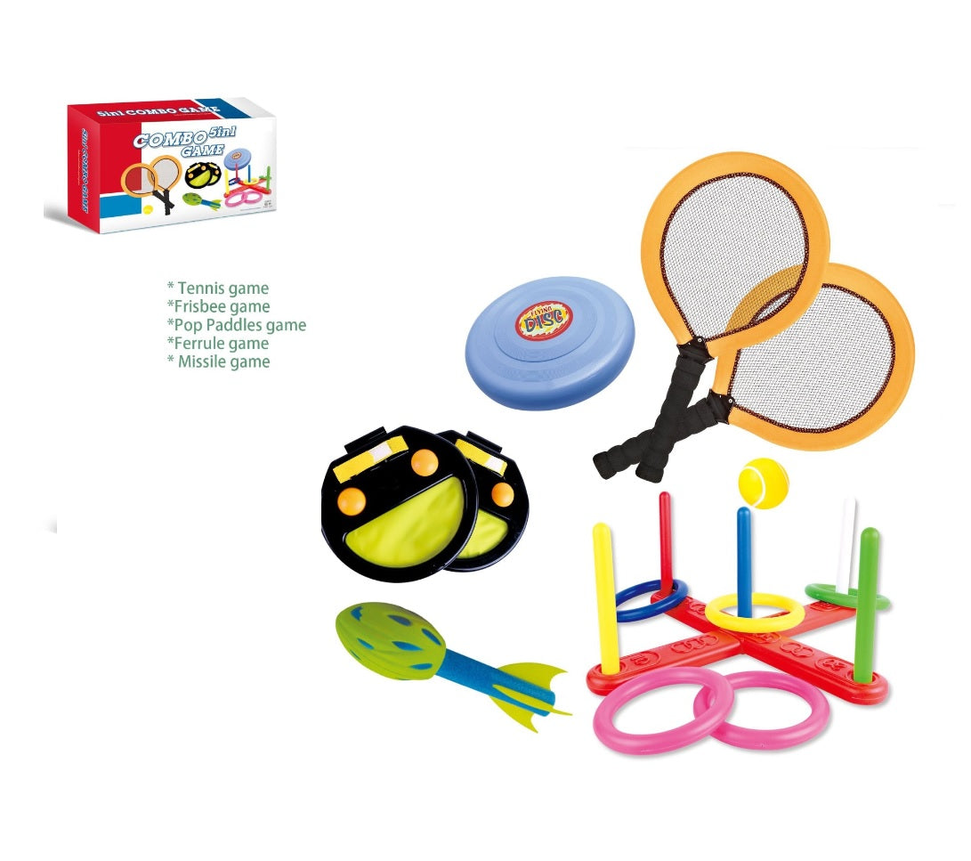 Juego de juguetes deportivos 5 en 1 de Ocean Toys
