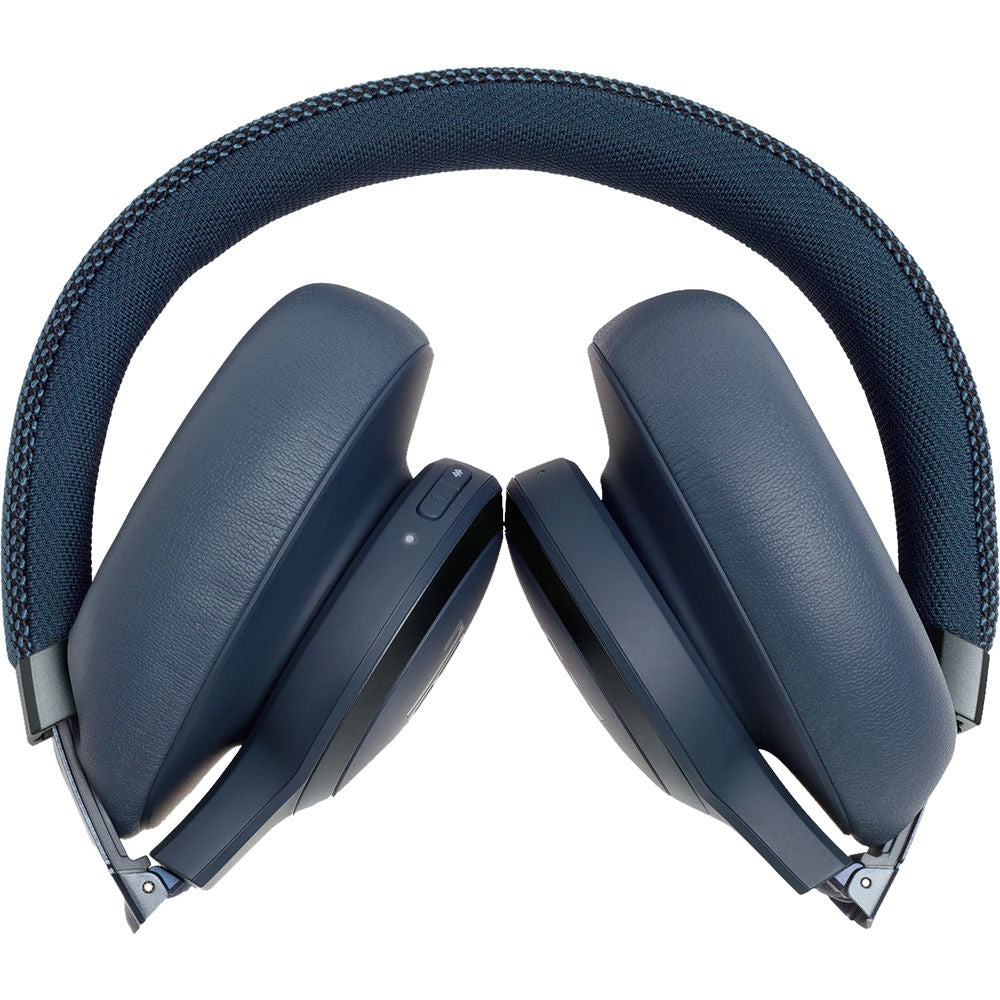 JBL Live 650BTNC Wireless Over-Ear Headphones-Blue