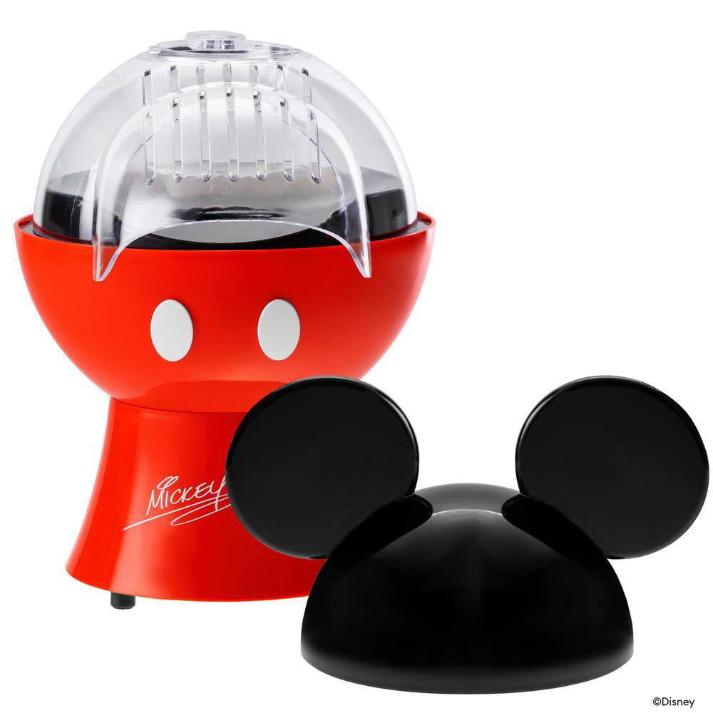 Uncanny Brands POPDIMMM1 Disney Mickey Mouse Popcorn Maker - Red/Black