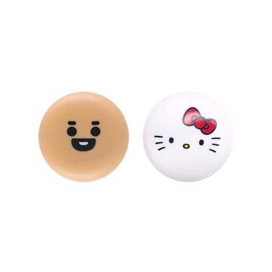 The Creme Shop Hello Kitty and BT21 Shooky Moisturizing Macaron Lip Balm (Set of 2)