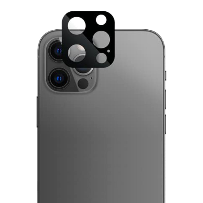 Fortress Camera Lens Protector and Cover for Apple iPhone 12 Pro - Black