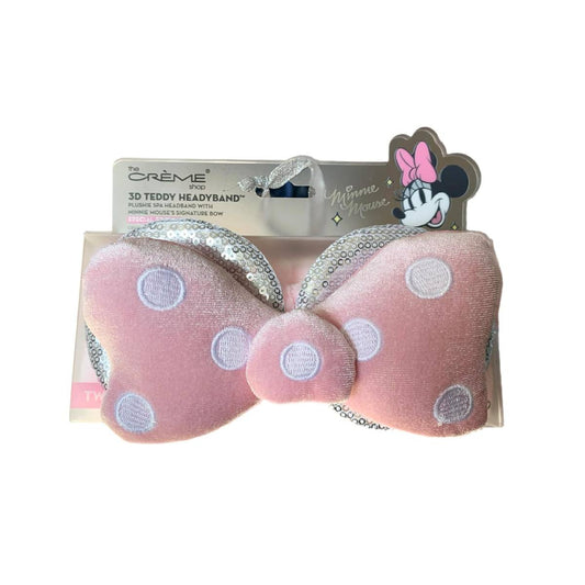 The Creme Shop Disney Minnie 3D Teddy Headyband - Twinkle Pink