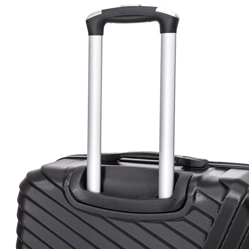 Toscano Prodigio 30" Luggage Suitcase - Jet Black