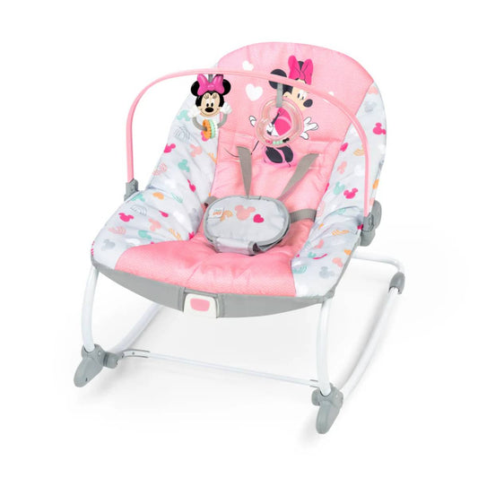 Bright Starts Disney Baby Minnie Mouse Toddler Rocker - Pink/White