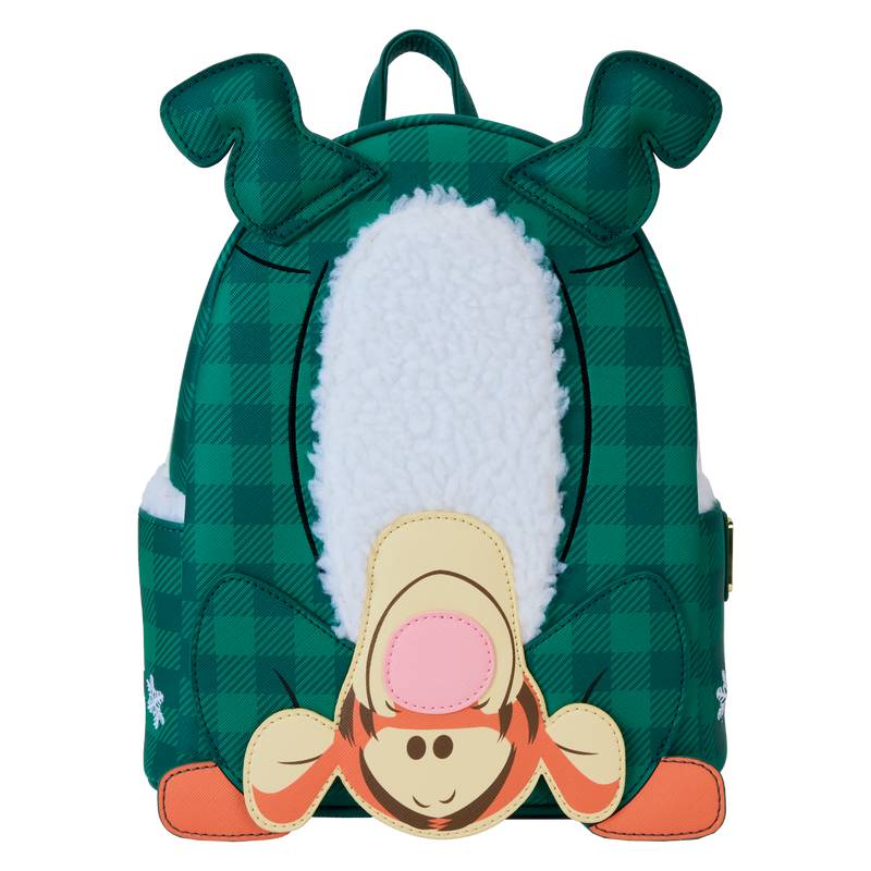 Loungefly Disney Winnie The Pooh Tigger Winter Pajamas Mini Backpack - Green