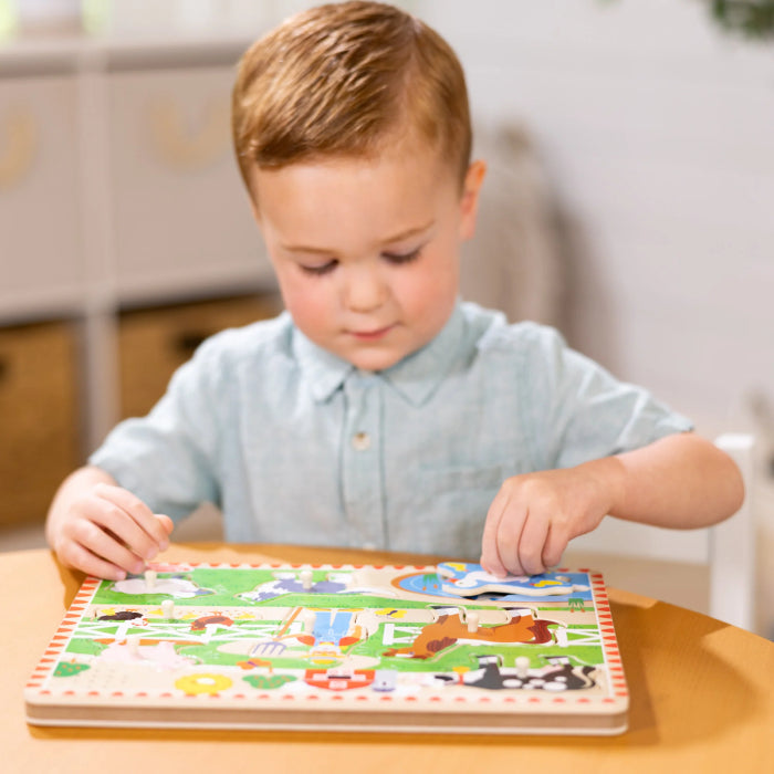 Melissa and Doug Old MacDonald's Farm Song Puzzle (8 Pieces)