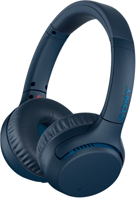 Sony - WH-XB700 Wireless On-Ear Headphones - Blue