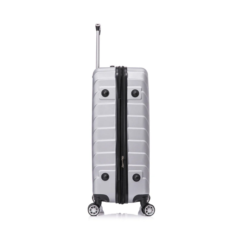 Toscano Prodigio 30" Luggage Suitcase - Titanium Silver