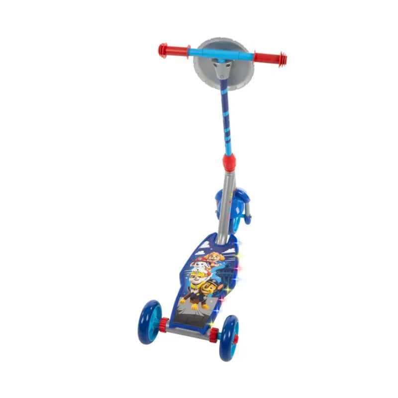 Huffy Paw Patrol 3-Wheel Scooter with LED Lights - Blue