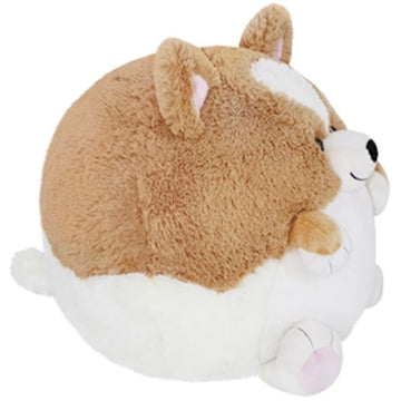 Squishable Corgi 15" Plush Toy - White/Brown
