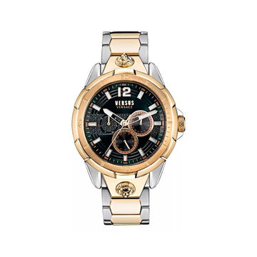 Versus Versace Runyon Men's 44mm Two-Tone Bracelet Watch - Blue Dial