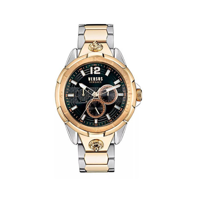 Versus Versace Runyon Men's 44mm Two-Tone Bracelet Watch - Blue
