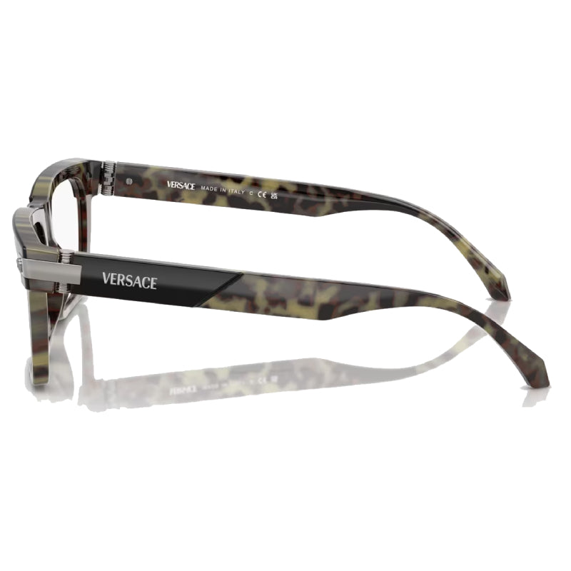 Versace VE3354555456 Men's Rectangle Eyeglasses