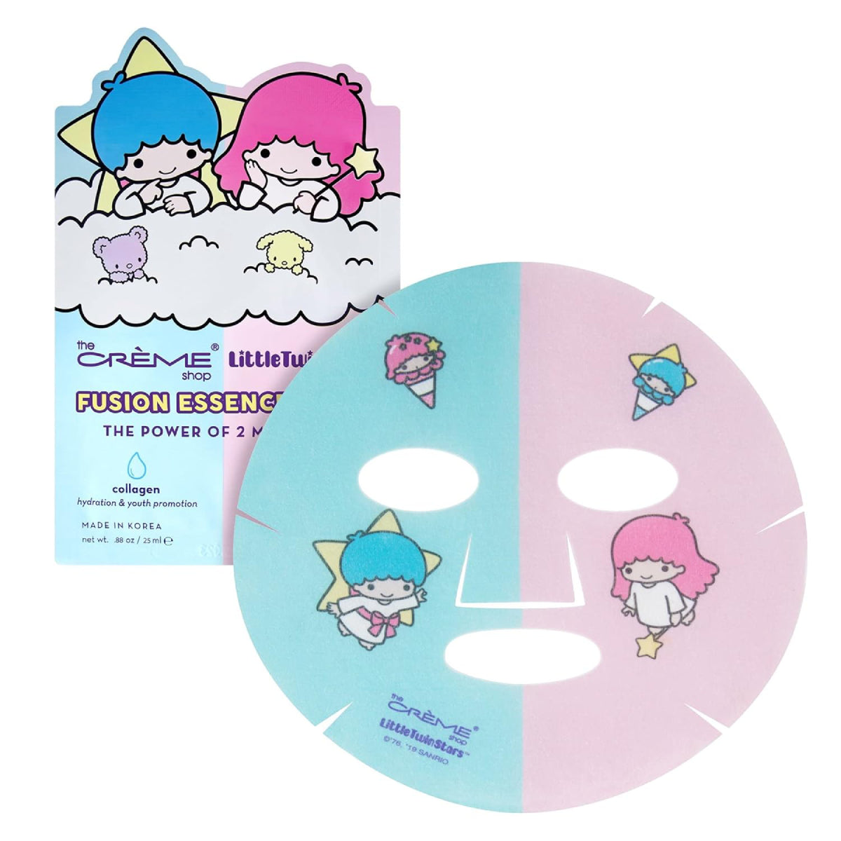 The Crème Shop Little Twin Stars Fusion Mask (3-Pieces)