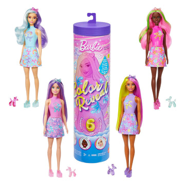 Barbie Balloon Animals Series Color Reveal Doll with Accessories - Assorted