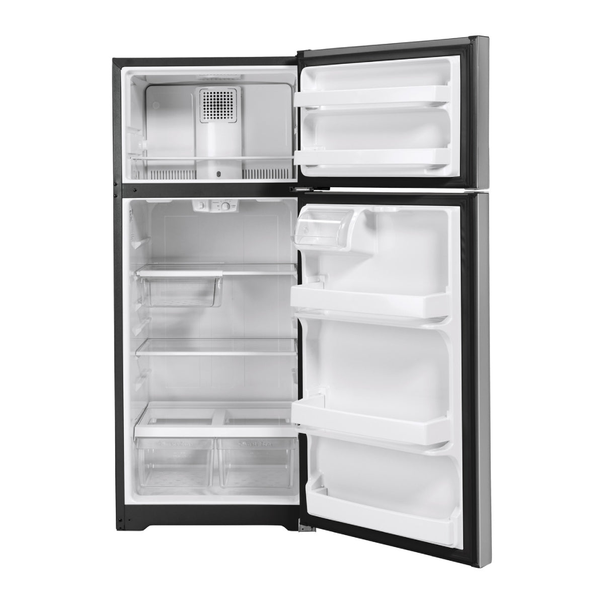 GE GTS18HYNRFS 17.5 cu. ft. Top-Freezer Refrigerator - Stainless Steel