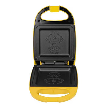 Uncanny Brands Minions Single Sandwich Maker - Yellow