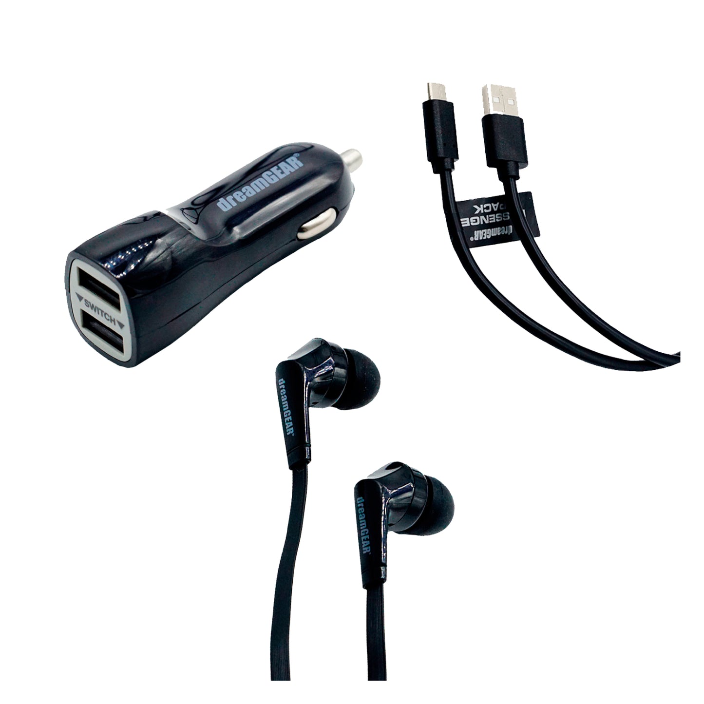 DreamGEAR OLED Passenger Pack Switch - Black