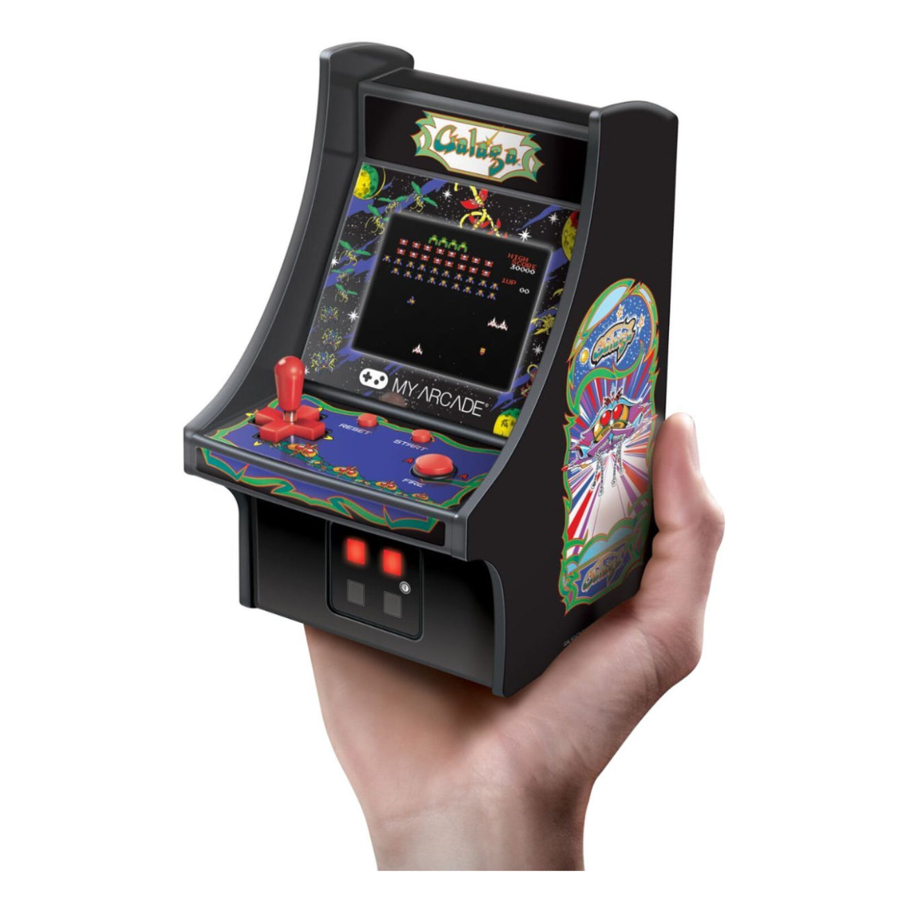 My Arcade Galaga Micro Player - Black - Curacao