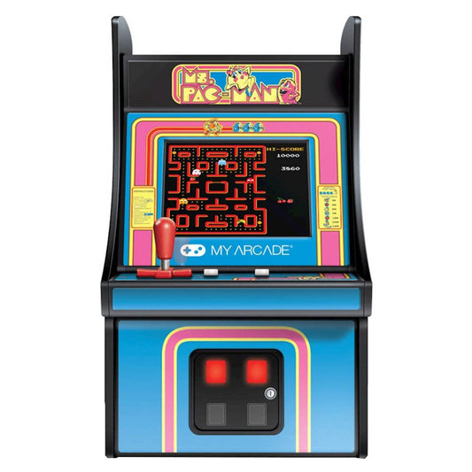 My Arcade Ms. Pac-Man Micro Player - Blue/Pink - Curacao