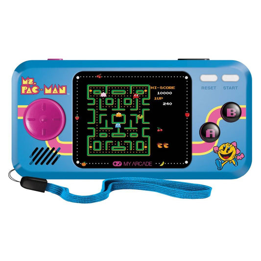 My Arcade Ms. Pac-Man Pocket Player - Blue - Curacao