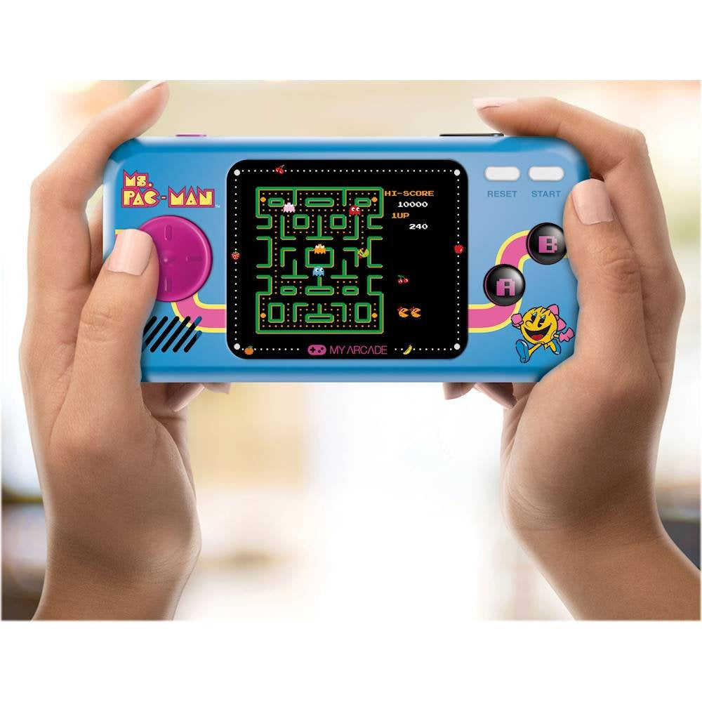 My Arcade Ms. Pac-Man Pocket Player - Blue - Curacao