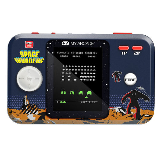 My Arcade Space Invaders Pocket Player Pro - Blue