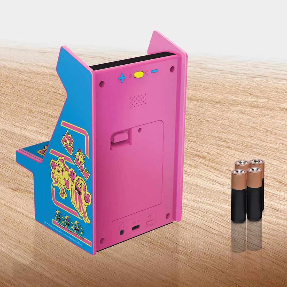 My Arcade Ms.Pac-Man Micro Player Pro - Pink/Blue